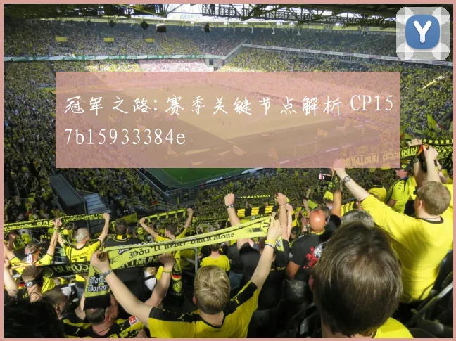 冠军之路:赛季关键节点解析 CP157b15933384e